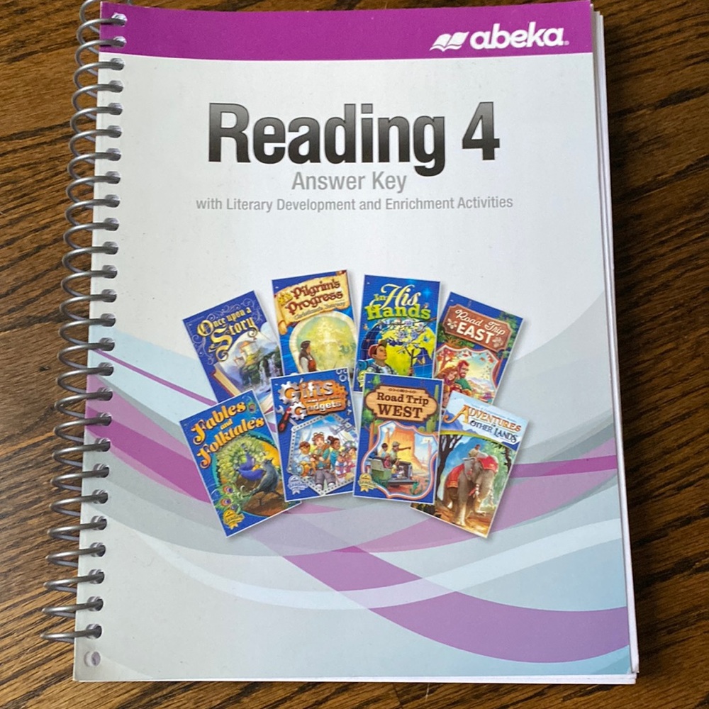 Abeka Reading 4 Teacher Answer Key 4th